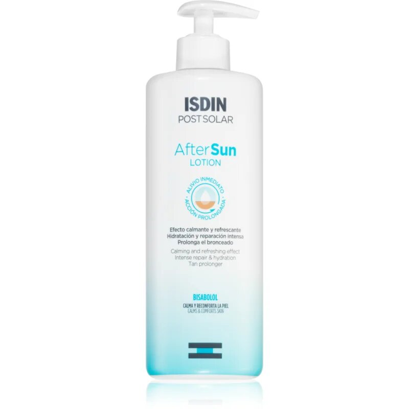 ISDIN After Sun Lotion мляко за тяло за след слънце за успокояване на кожата 400 мл.