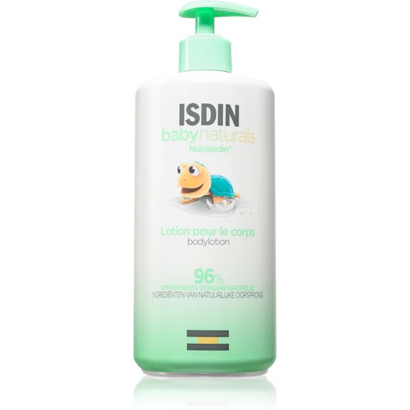 ISDIN BabyNaturals Nutra тоалетно мляко за тяло за деца от раждането им 750 мл.