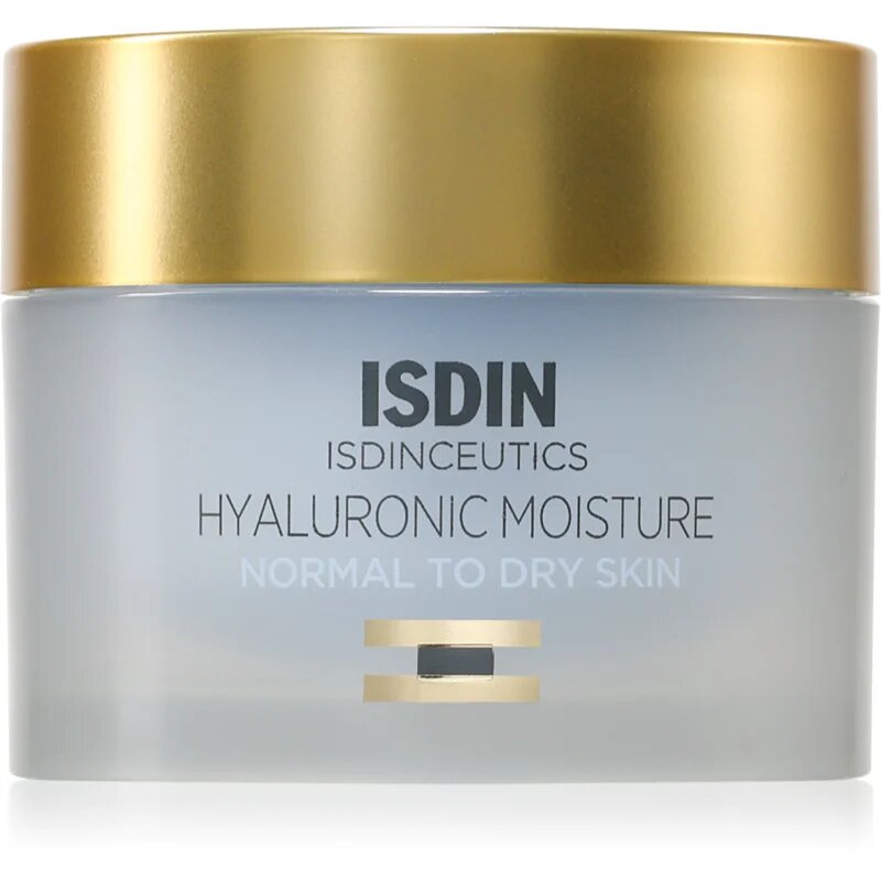 ISDIN ceutics Hyaluronic Moisture Normal To Dry Skin Ceram дневен крем за нормална и суха кожа за многократно пълнене 50 гр.