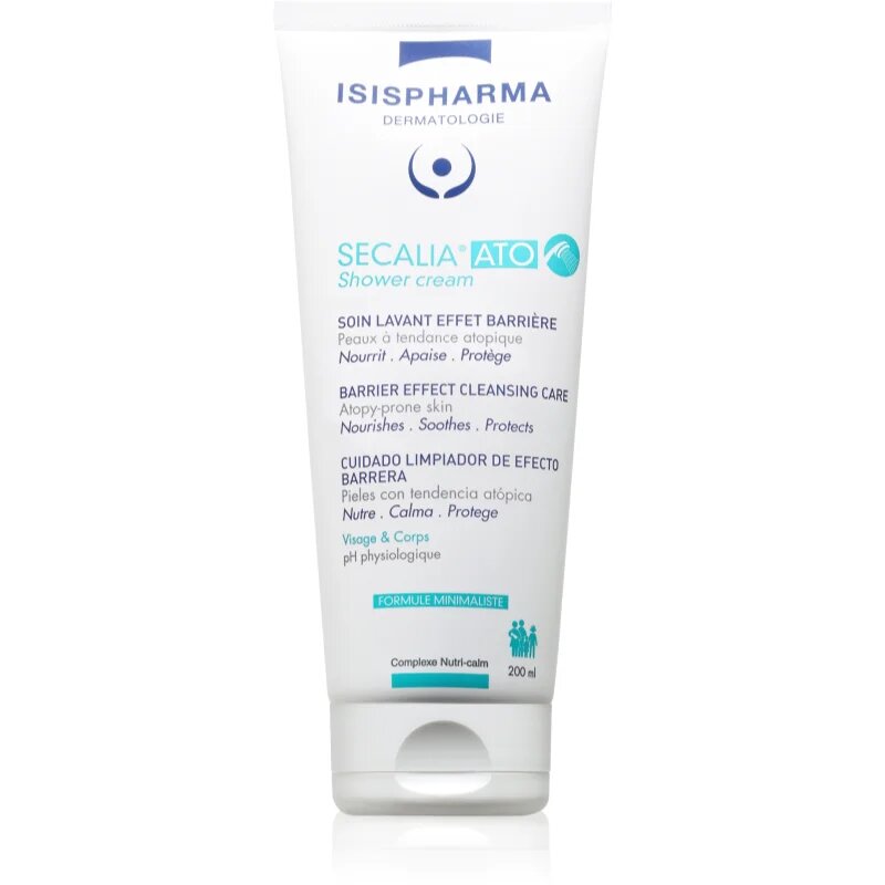 ISISPHARMA Secalia ATO Shower Cream успокояващ душ-крем 200 мл.