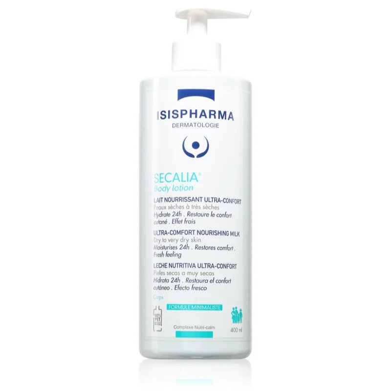ISISPHARMA Secalia Body Lotion интензивно хидратиращо мляко за тяло за екстремно суха кожа 400 мл.