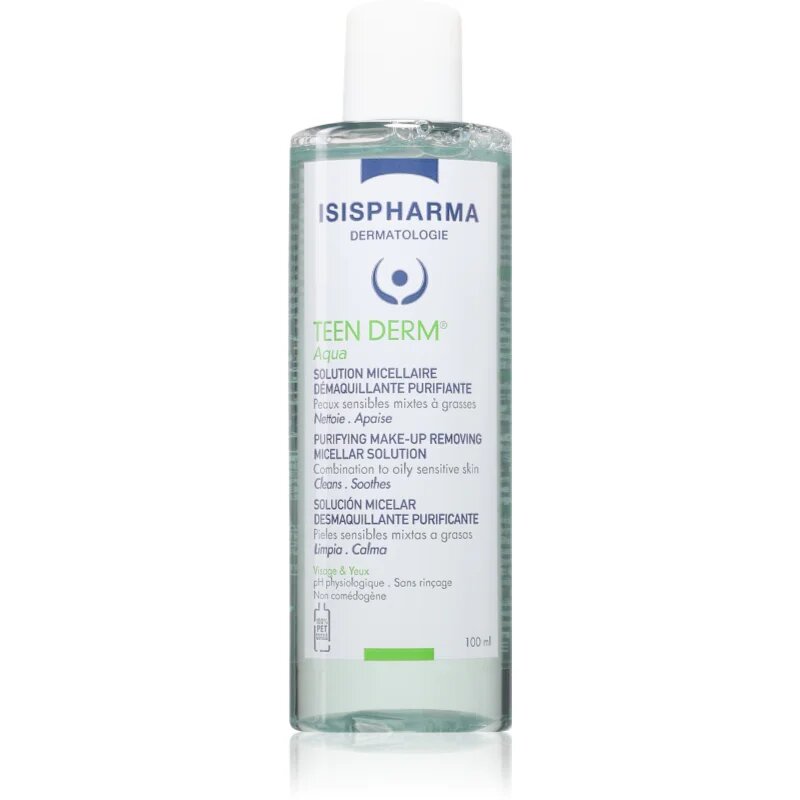 ISISPHARMA Teen Derm Aqua почистваща мицеларна вода 100 мл.
