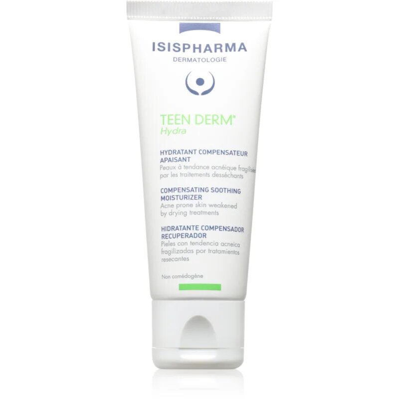 ISISPHARMA Teen Derm Hydra хидратиращ и успокояващ крем за мазна кожа склонна към акне 40 мл.