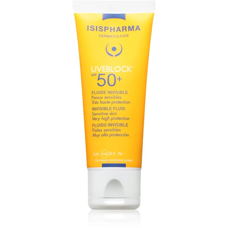 ISISPHARMA Uveblock SPF 50+ Fluid защитен флуид SPF 50+ 40 мл.