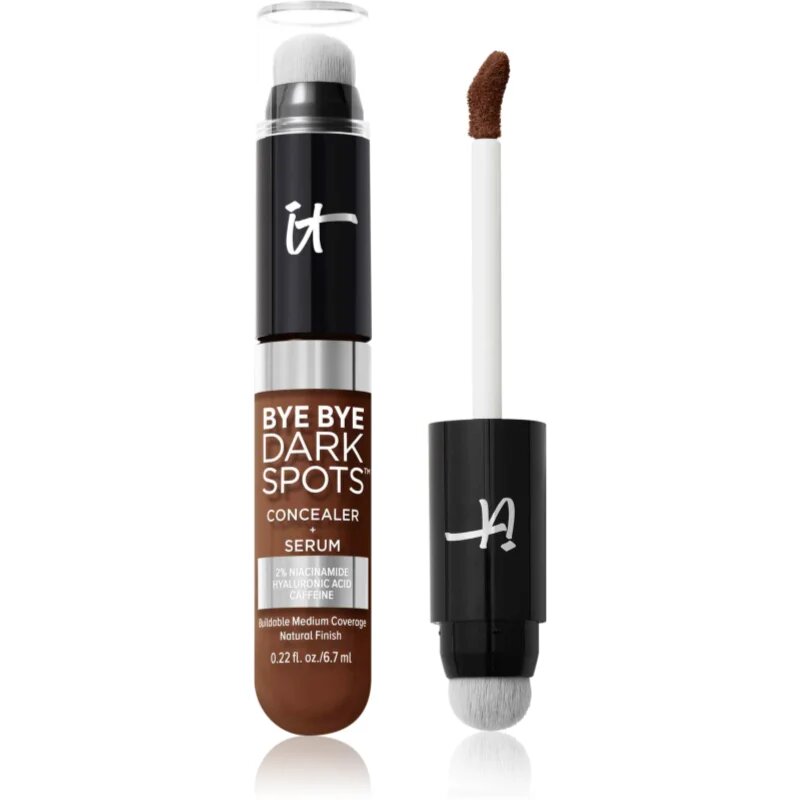 IT Cosmetics Bye Bye Dark Spots кремообразен покривен коректор за жени 58 Deep Neutral 7 мл.