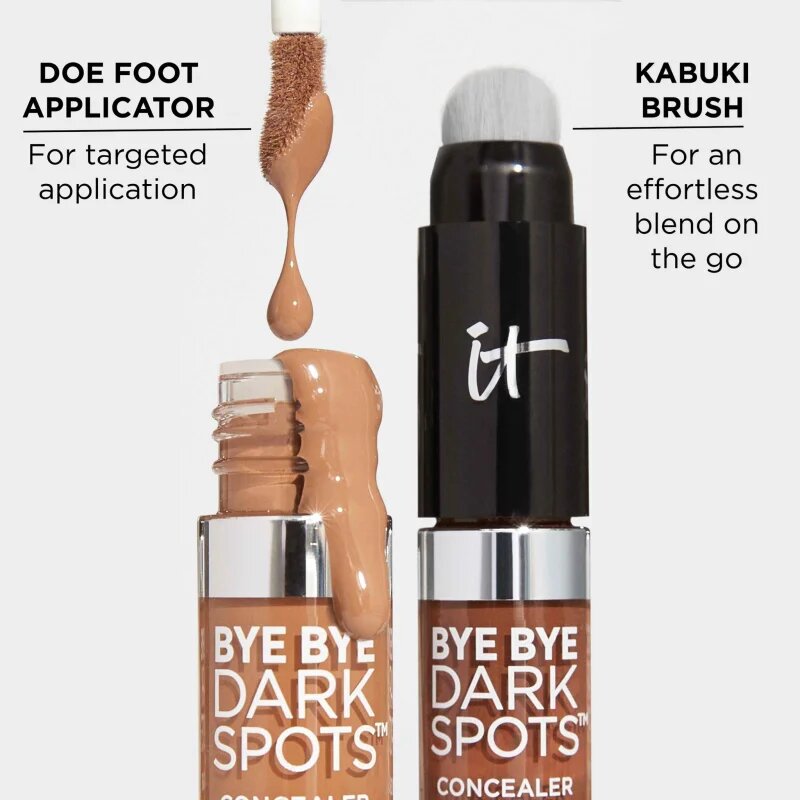 IT Cosmetics Bye Bye Dark Spots кремообразен покривен коректор за жени 58 Deep Neutral 7 мл.