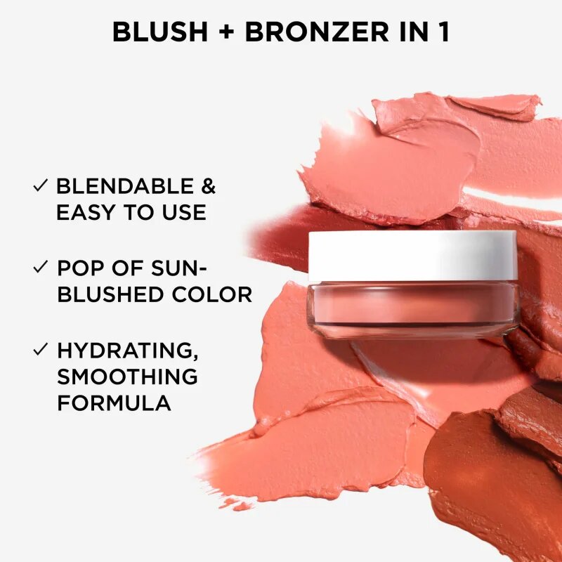 IT Cosmetics Confidence Sun Blush кремообразен руж за жени 20 Sun Blossom 18 гр.