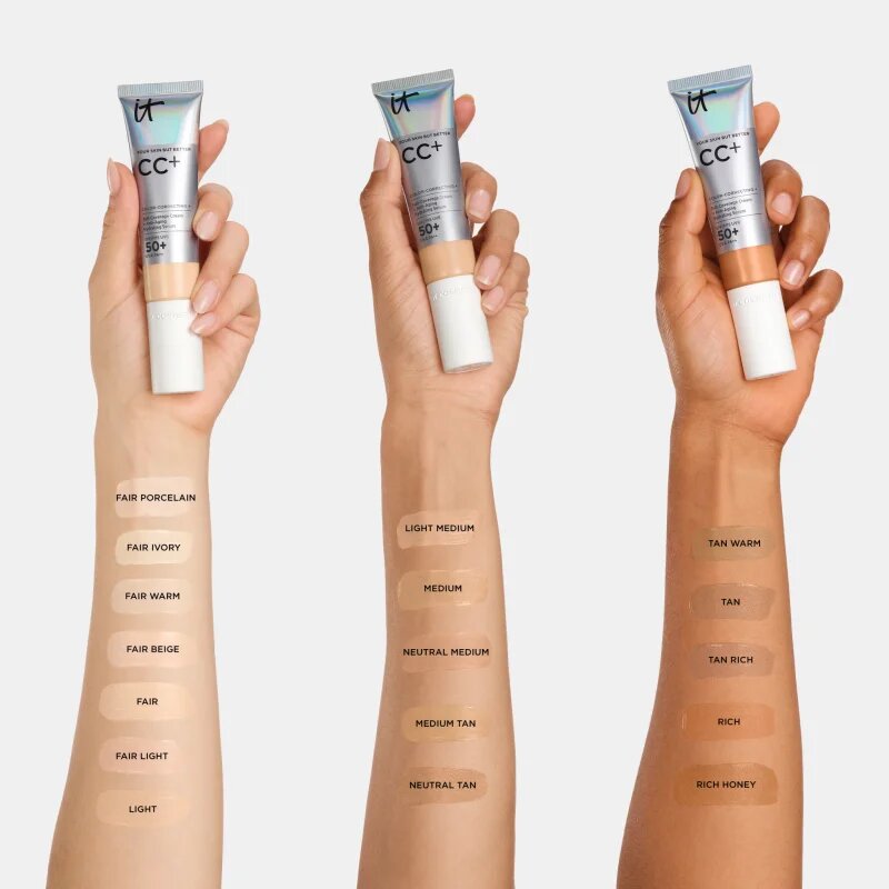 IT Cosmetics Your Skin But Better CC+ CC крем SPF 50+ цвят Neutral Medium 32 мл.