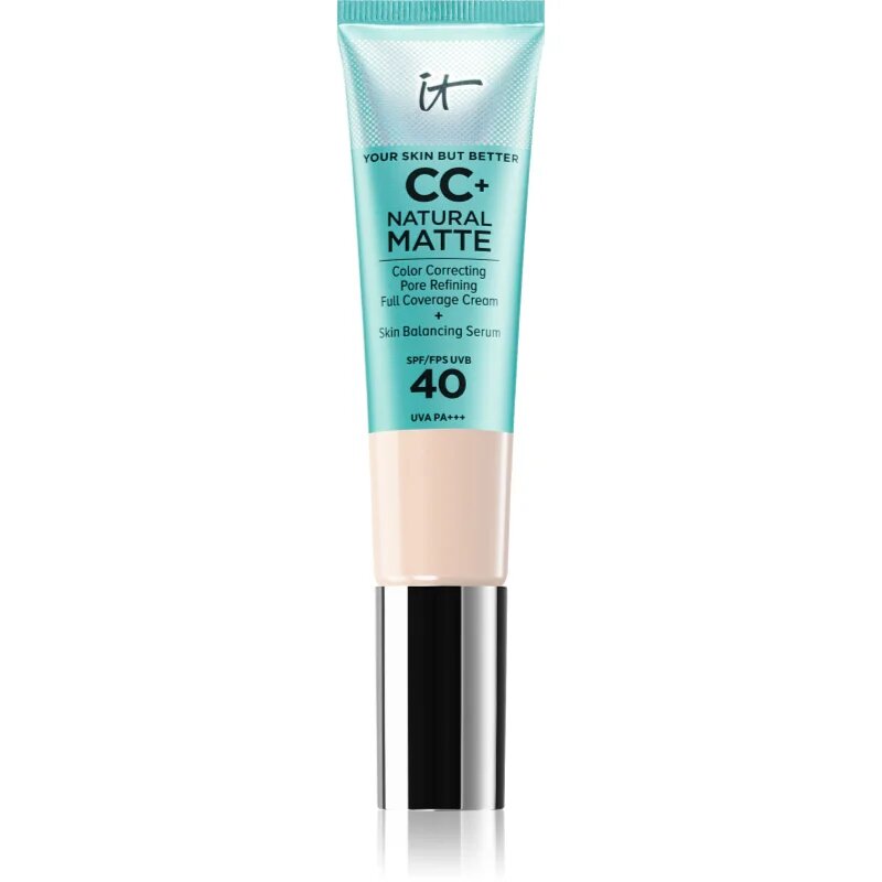 IT Cosmetics Your Skin But Better CC+ Natural Matte CC крем за матиране SPF 40 Fair Porcelain 32 мл.