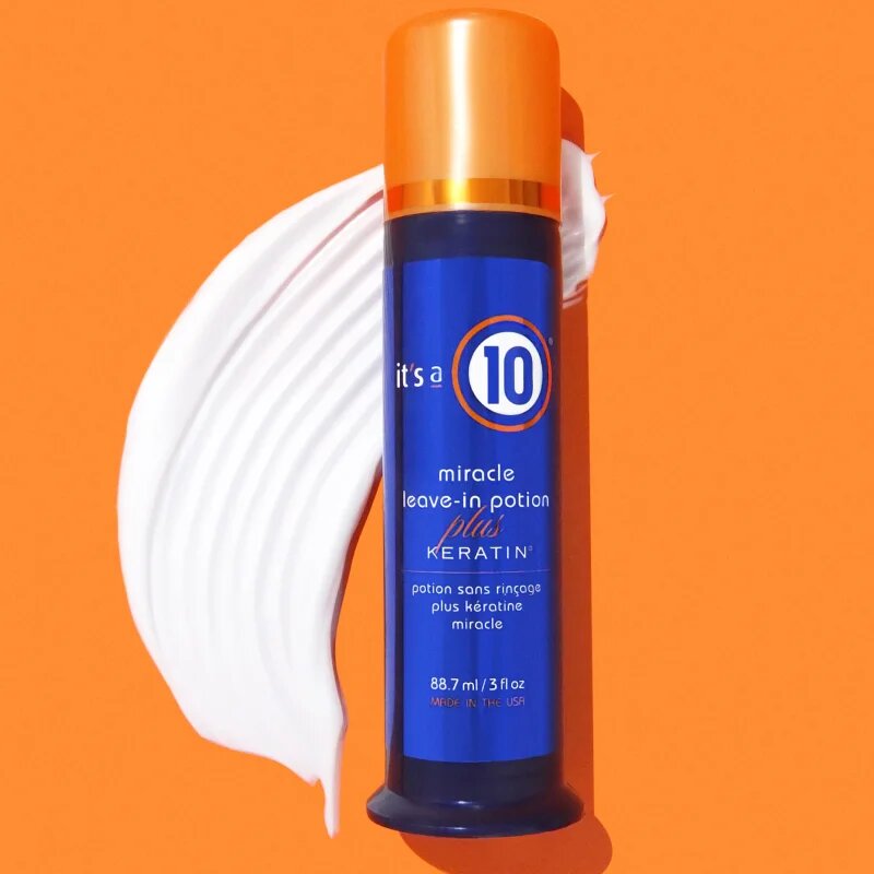 it's a 10 Plus Keratin Miracle Leave-in Potion балсам без отмиване за блясък и мекота на косата 88.7 мл.