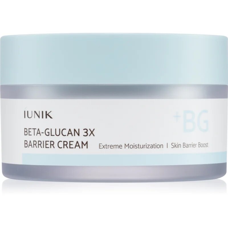 iUnik Beta Glucan 3X Barrier Cream дълбоко хидратиращ крем в дълбочина възстановяващ кожната бариера 50 мл.