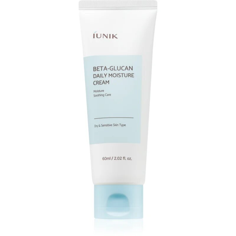 iUnik Beta Glucan Daily Moisture Cream интензивен хидратиращ крем 60 мл.