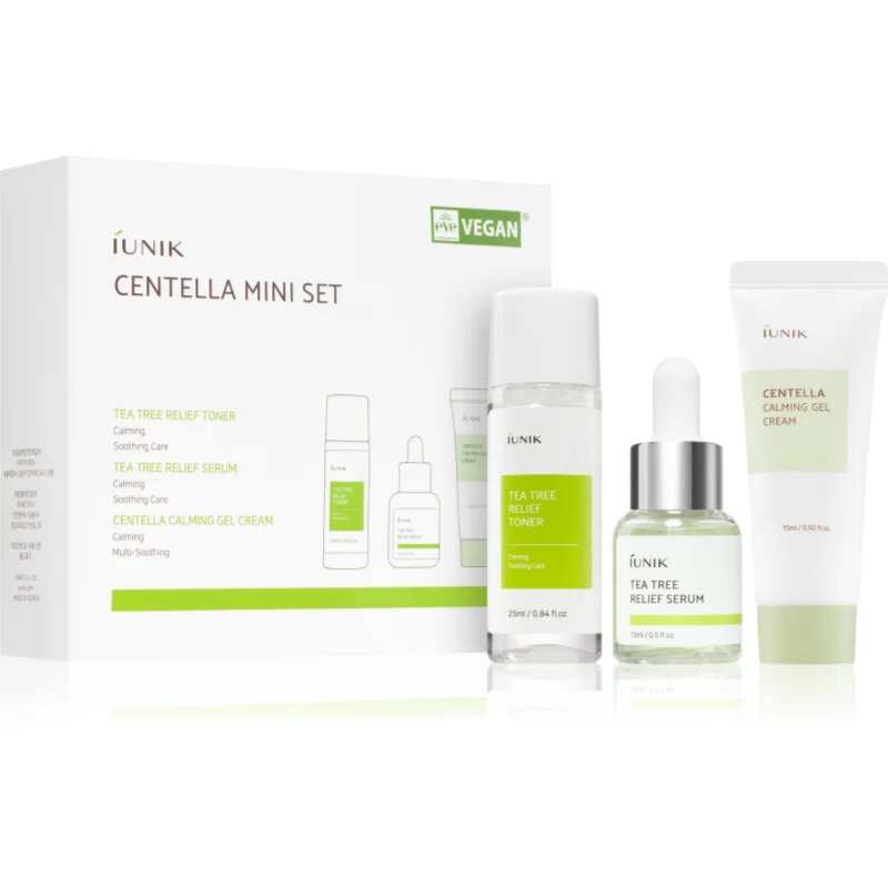 iUnik Centella Mini Set комплект за пътуване за успокояване на кожата