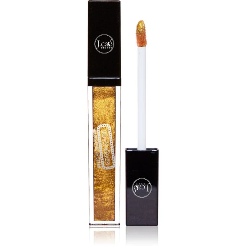 J.Cat Beauty 3D-licious гланц за устни холографичен ефект цвят 103 Dream On Rapunzel 6 мл.