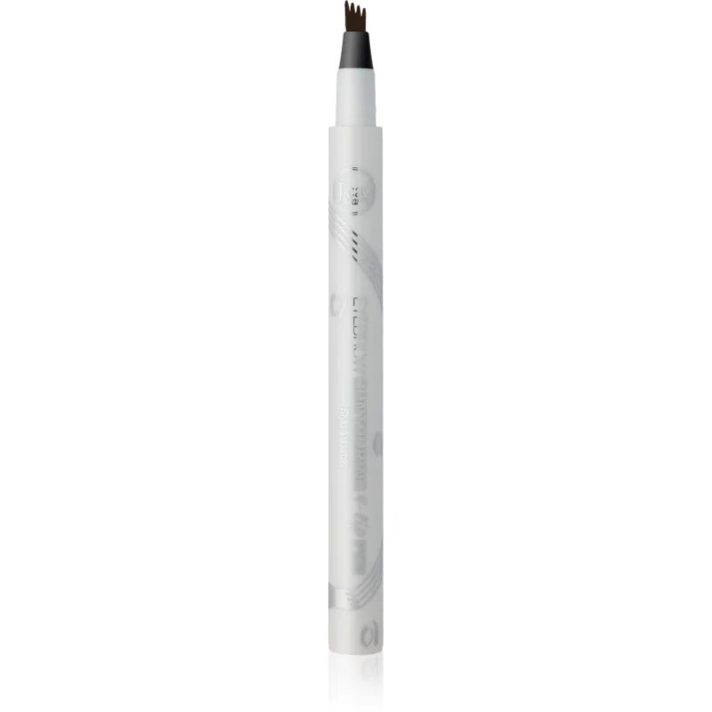 J.Cat Beauty Eyebrow Countouring 4-tip Pen дълготрайна фиксация за вежди цвят 102 Brown 1.5 гр.