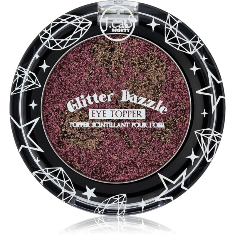 J.Cat Beauty Glitter Dazzle сенки за очи с блясък цвят 102 I'm Impressed 1.2 гр.