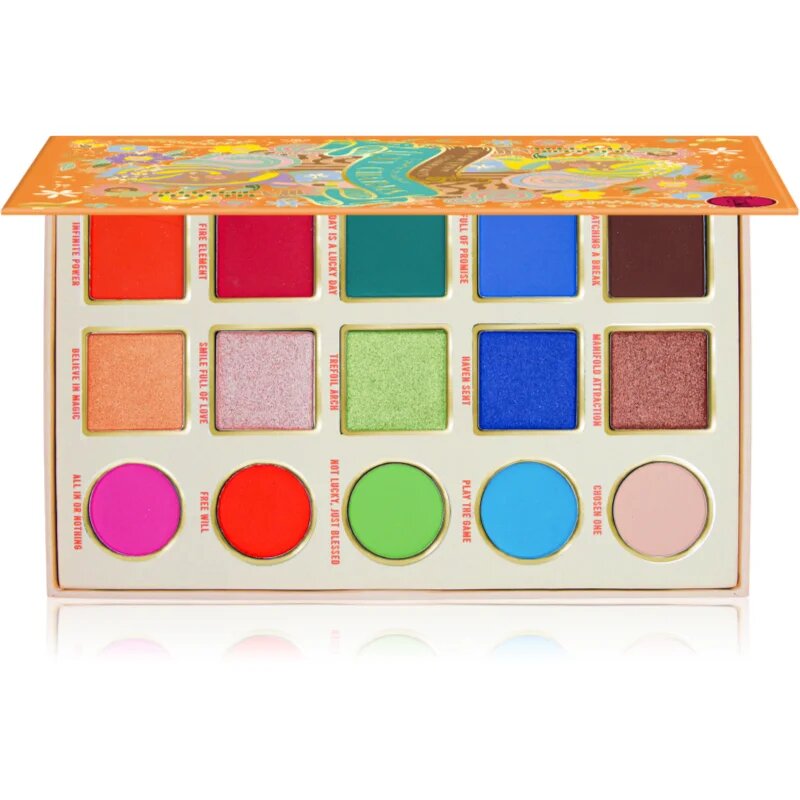 J.Cat Beauty House of Queens палитра от сенки за очи цвят 12.5 гр.