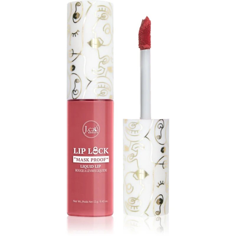 J.Cat Beauty Lip Lock дълготрайно течно червило с матиращ ефект цвят 108 Blessed 10 гр.