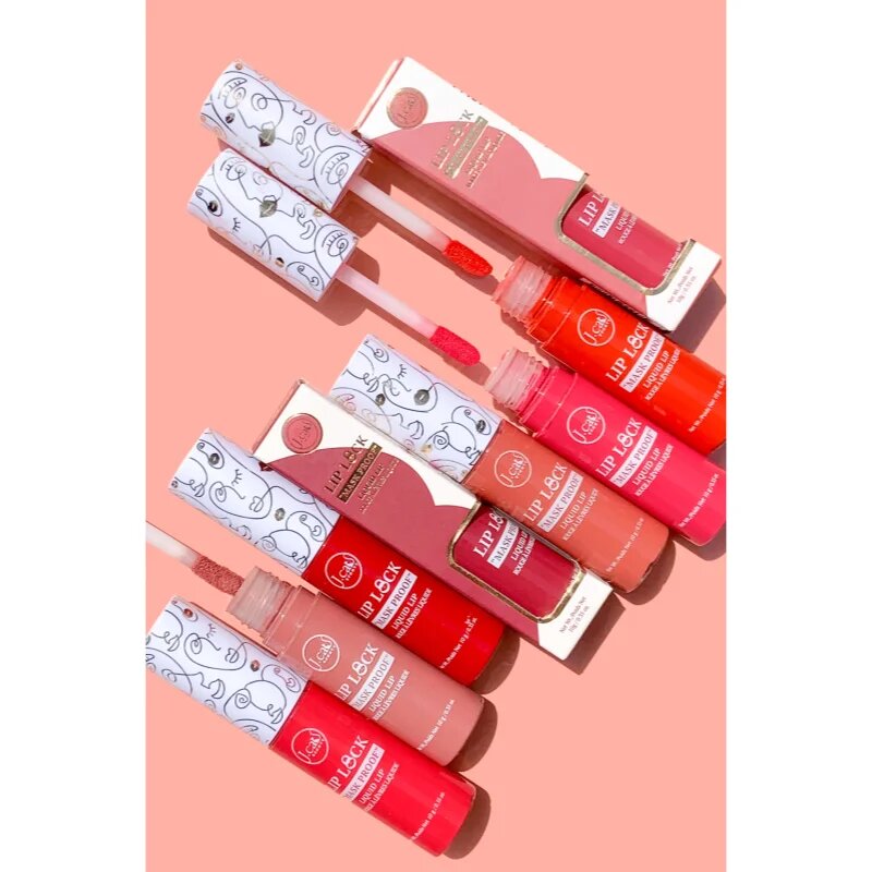 J.Cat Beauty Lip Lock дълготрайно течно червило с матиращ ефект цвят 108 Blessed 10 гр.