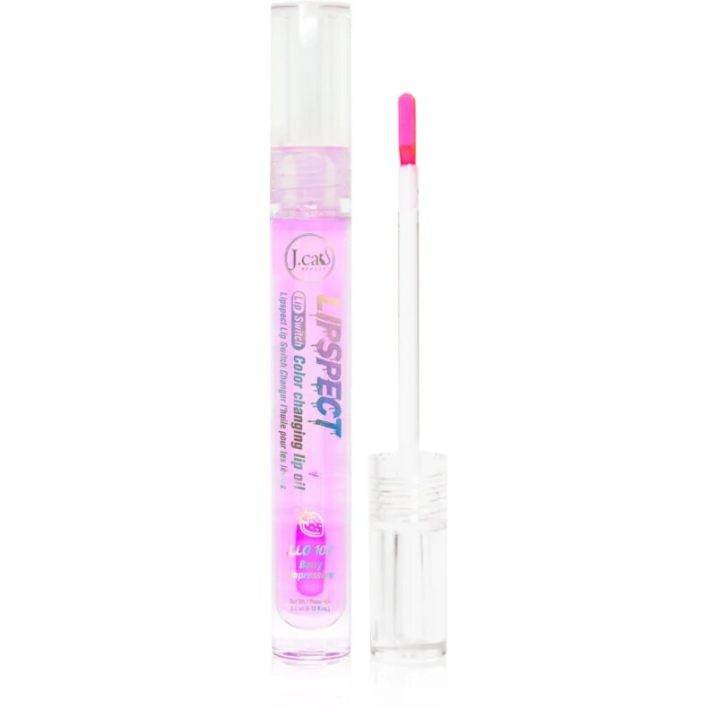 J.Cat Beauty Lipspect масло от нар с променящ се цвят цвят 102 Berry Impressive 3 мл.