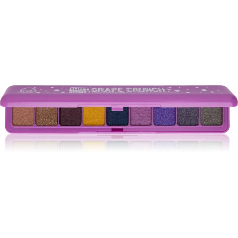 J.Cat Beauty Sweet Tooth палитра сенки за очи цвят 104 Grape Crunch 7.2 гр.