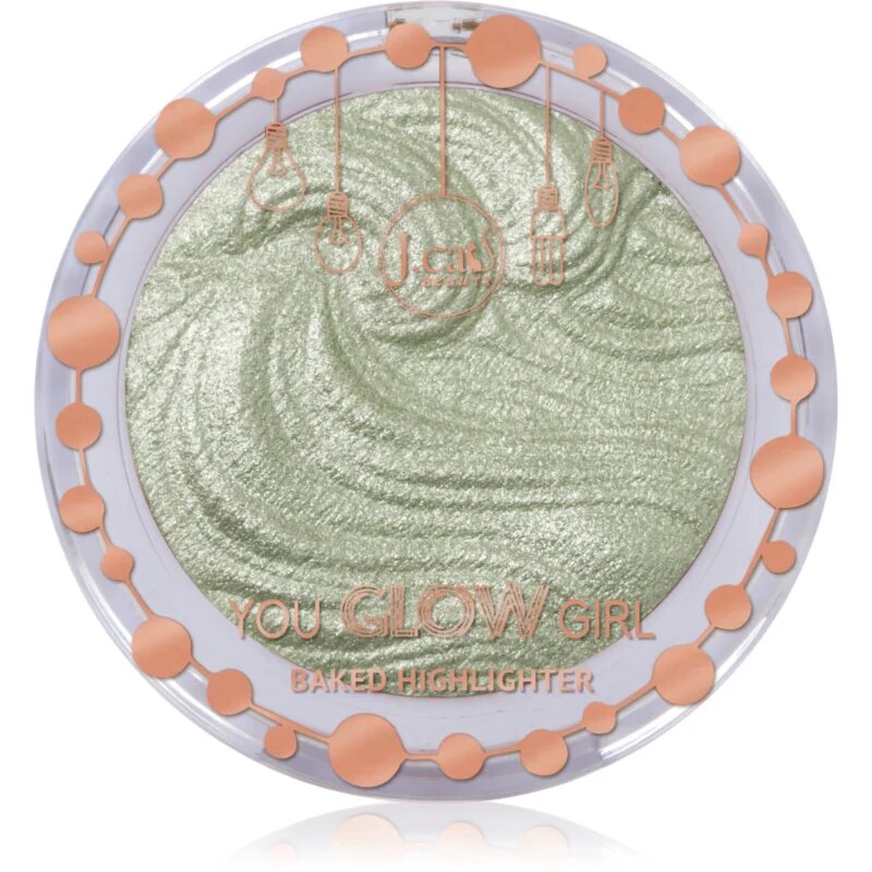 J.Cat Beauty You Glow Girl печен хайлайтър цвят 108 Mermaid Skin 8.5 гр.