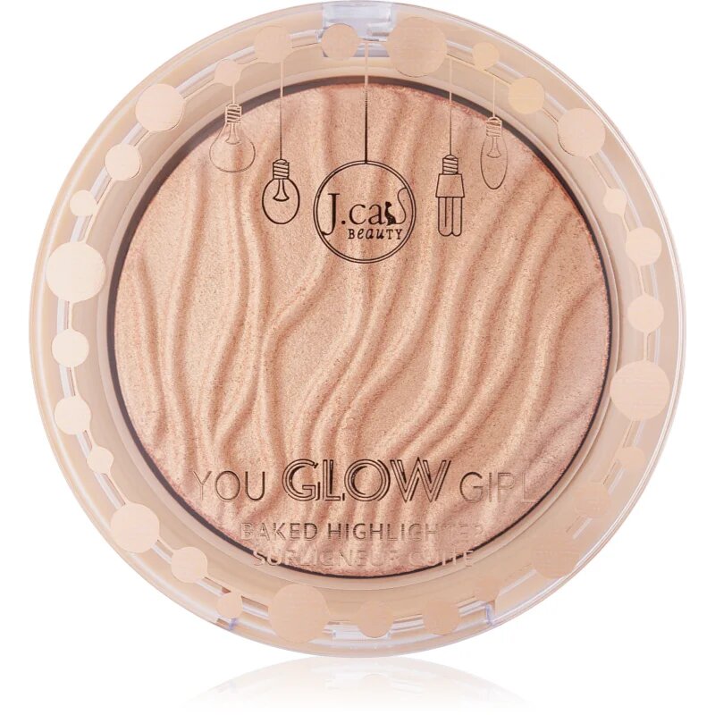 J.Cat Beauty You Glow Girl печен хайлайтър цвят 110 Solstice Beam 8.5 гр.