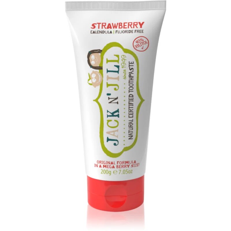 Jack N’ Jill Mega Berry натурална детска паста за зъби 200 гр.