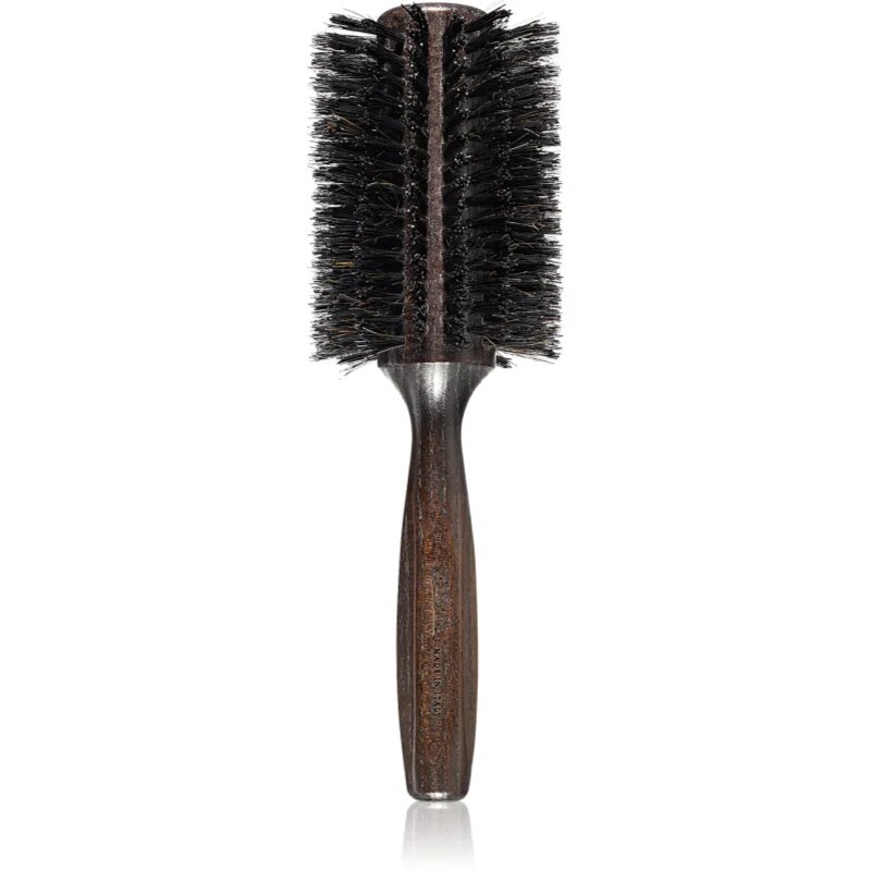 Janeke Bobinga Wood Hair-Brush Ø 70 mm дървена четка за коса с косми от глиган 23 cm 1 бр.