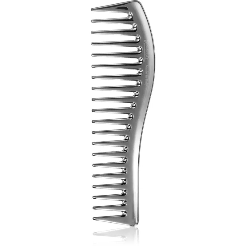 Janeke Chromium Line Wavy Comb for Gel Application гребен за коса за нанасяне на гелообразни продукти 185 x 5 cm 1 бр.