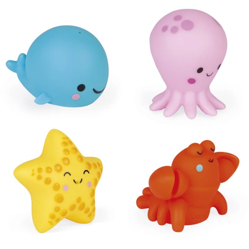 Janod 4 Squirters играчка за вода 10m+ 4 бр.