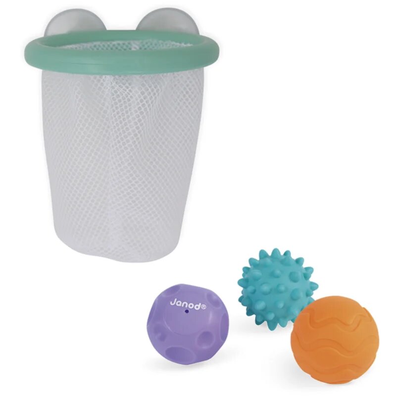 Janod Bath Basket играчка за вода 12m+ 3 бр.