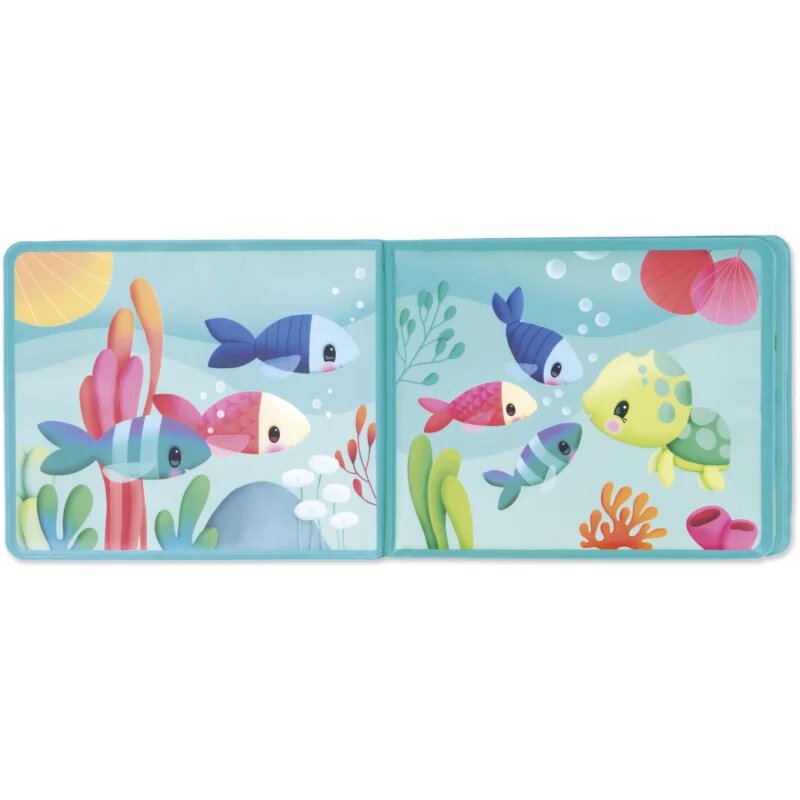 Janod Bath Book Party under the sea книжка с картинки за ваната 10m+ 1 бр.