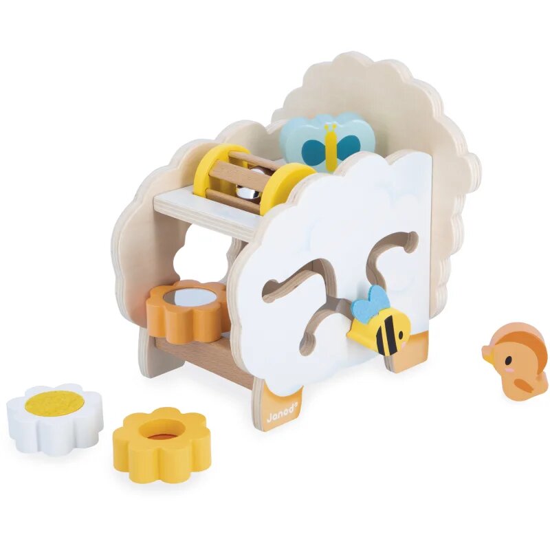 Janod Multi-Activity Sheep играчка за подреждане от дърво 12m+ 1 бр.