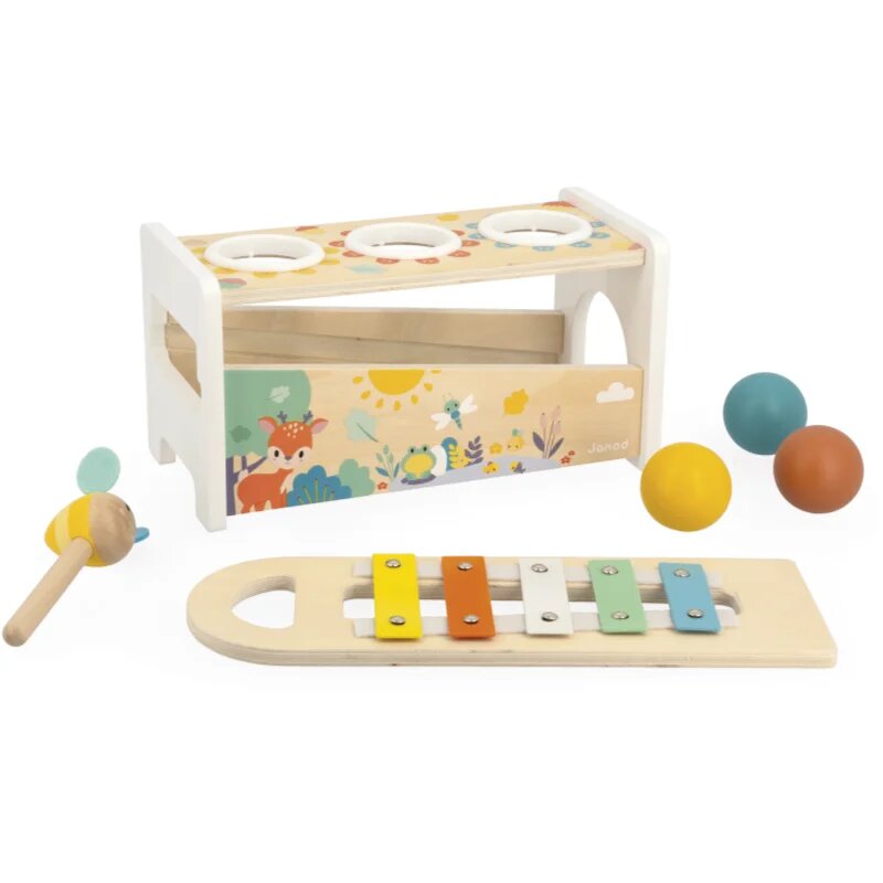 Janod Pure Tap Tap Xylophone игра с чукче 12m+ 1 бр.