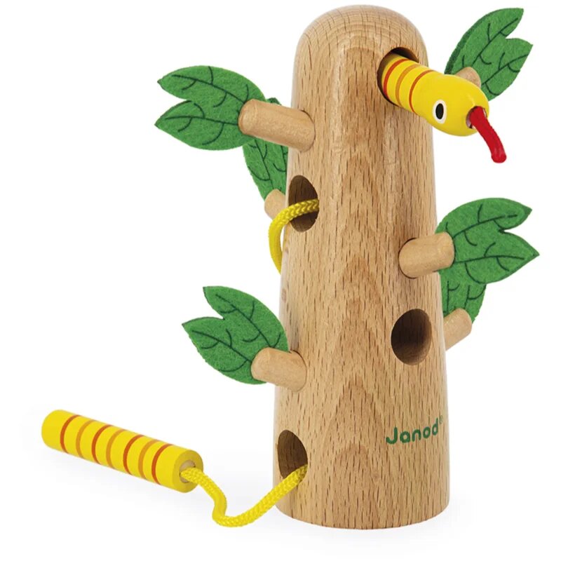 Janod Tropik Tropical Lace-Up Tree играчка за подреждане 18m+ 1 бр.
