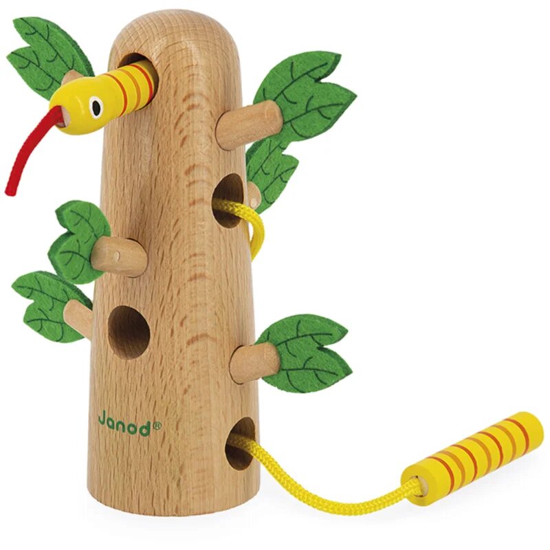 Janod Tropik Tropical Lace-Up Tree играчка за подреждане 18m+ 1 бр.