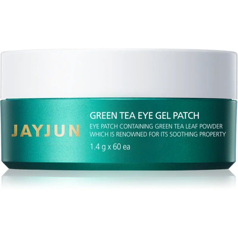 Jayjun Eye Gel Patch Green Tea хидрогелова маска за зоната около очите за освежаване и хидратация 60x1.4 гр.