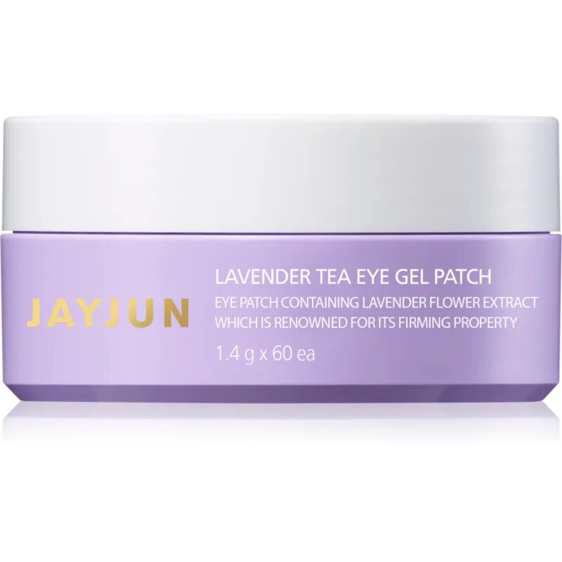 Jayjun Eye Gel Patch Lavender Tea хидрогелова маска за зоната около очите за стягане на кожата 60x14 гр.