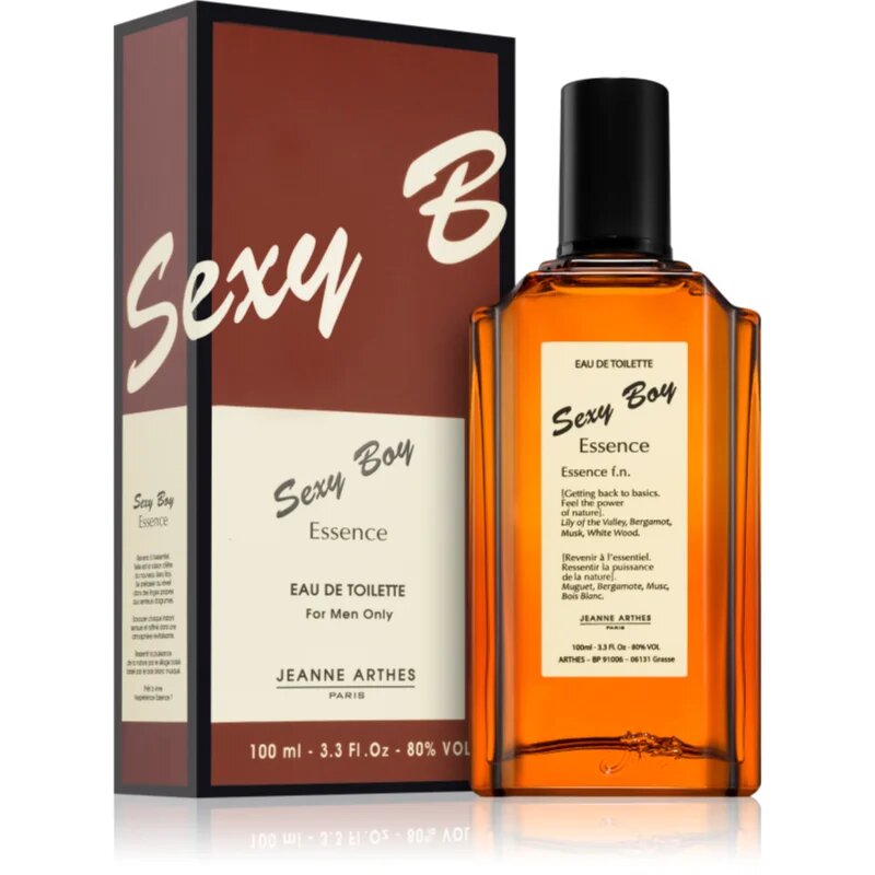 Jeanne Arthes Sexy Boy Essence тоалетна вода за мъже 100 мл.