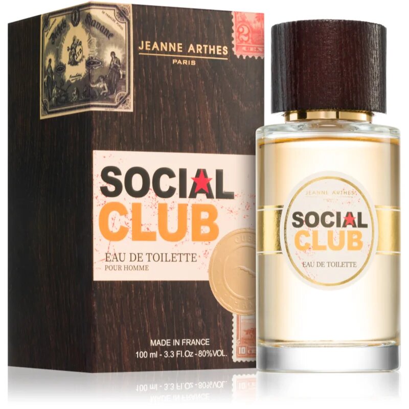 Jeanne Arthes Social Club тоалетна вода за мъже 100 мл.