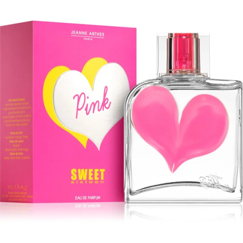 Jeanne Arthes Sweet Sixteen Pink парфюмна вода за жени 100 мл.