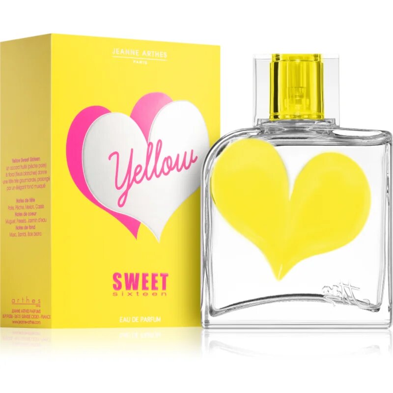 Jeanne Arthes Sweet Sixteen Yellow парфюмна вода за жени 100 мл.