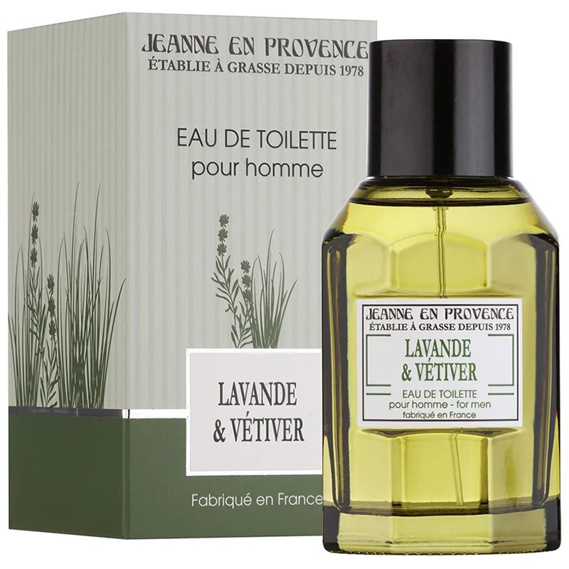Jeanne en Provence Lavande & Vétiver тоалетна вода за мъже 100 мл.