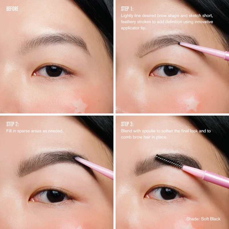 Jeffree Star Cosmetics Brow Designer Pencil прецизен молив за вежди цвят Taupe 0.15 гр.