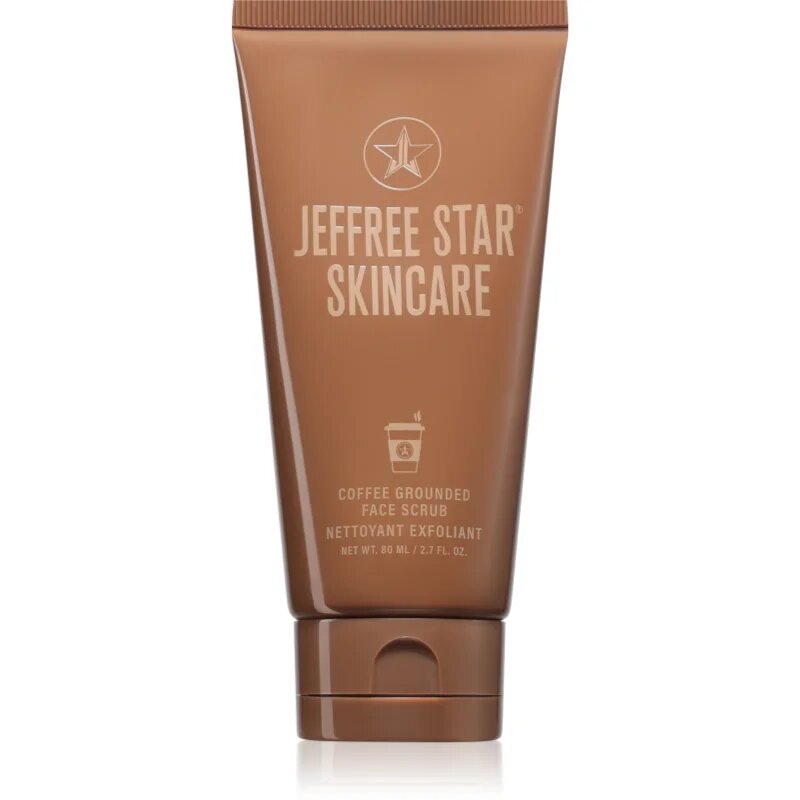 Jeffree Star Cosmetics Coffee Grounded Face Scrub почистващ пилинг за лице 80 мл.