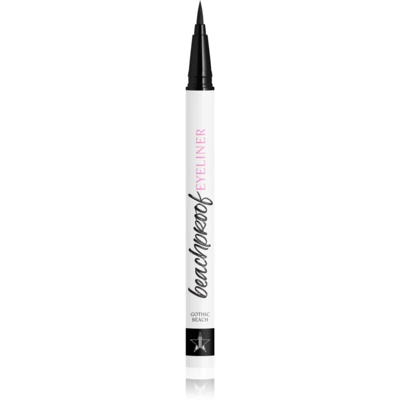 Jeffree Star Cosmetics Gothic Beach BeachProof Eyeliner очна линия в писалка цвят Gothic Beach - Black 0.5 мл.