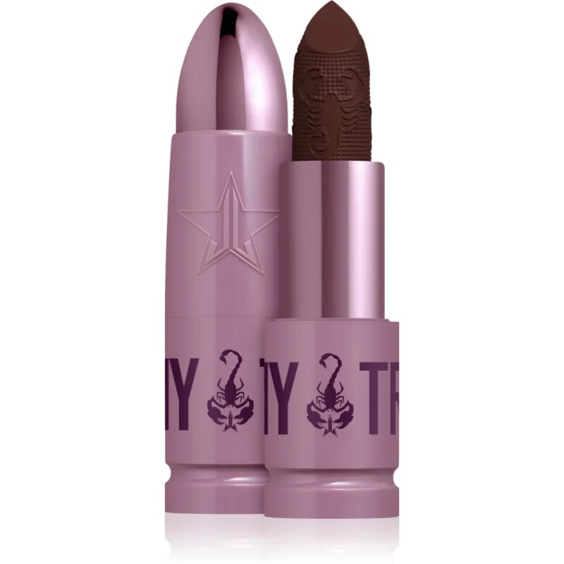 Jeffree Star Cosmetics Scorpio Shiny Trap Lipstick високо пигментирано кремообразно червило цвят Loyalty > Everything 3 гр.