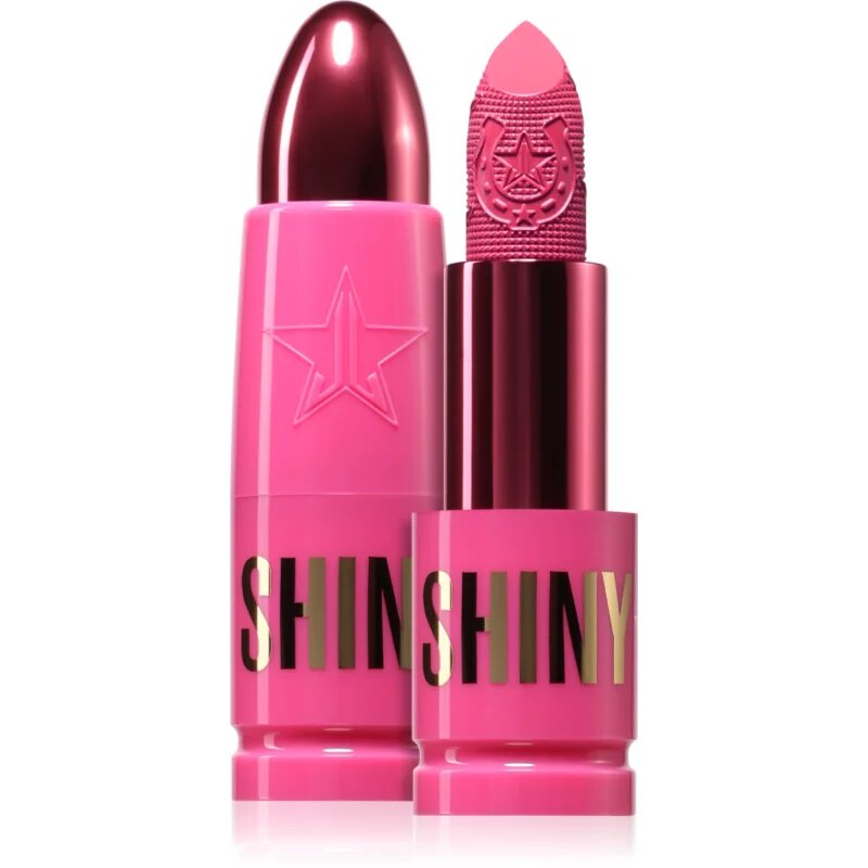 Jeffree Star Cosmetics Shiny Trap Lipstick Кремообразно червило със сатенено покритие цвят Cotton Candy Queen 3 гр.