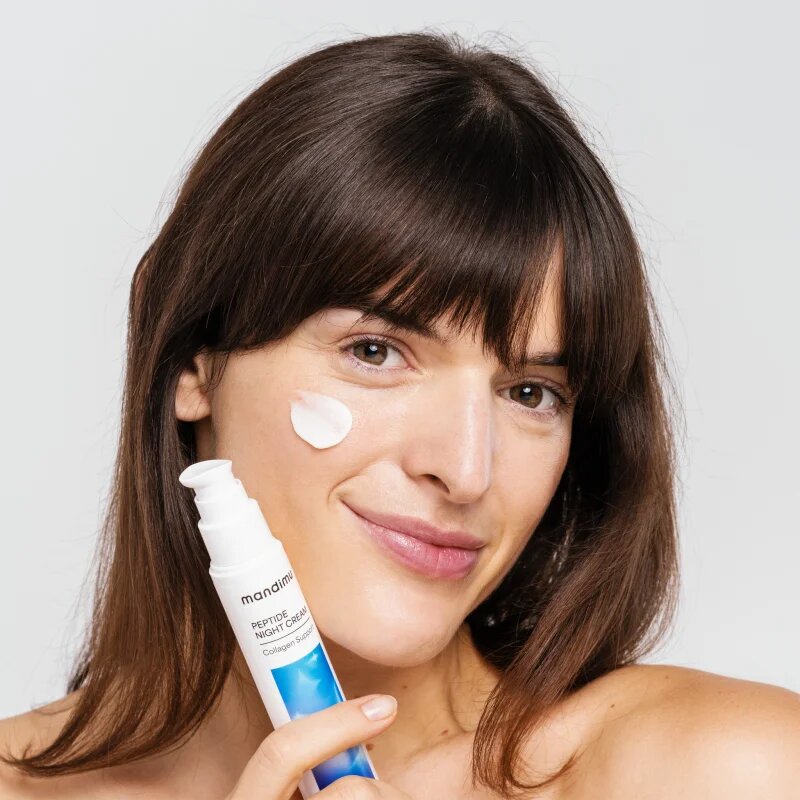 Jíme zdravě Mandimu Peptide Night Cream нощен крем с пептиди 50 мл.